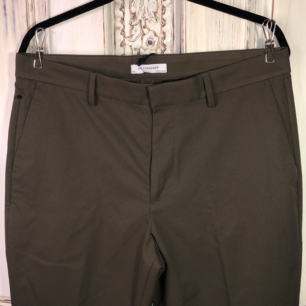 BR STANDARD Wrinkle Resistant Stretch Water Resistant Breathable Size 32R - Picture 2 of 12